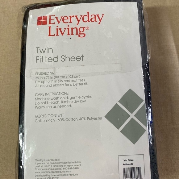 Everyday Living Twin Fitted Sheets 250 Thread Count (DF) - Picture 3 of 7